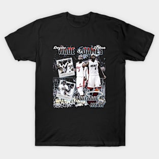 Dwyane Wade & Lebron James Miami Duo T-Shirt